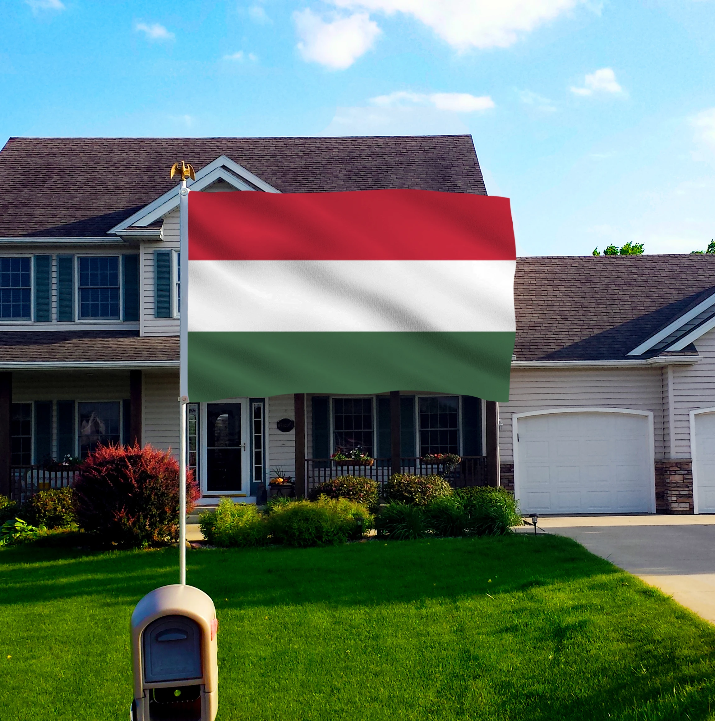 2017 флаг Венгрия полиэстер 5*3 фута 150*90 см Высокое качество|polyester flag|flags polyesterhungary flag |