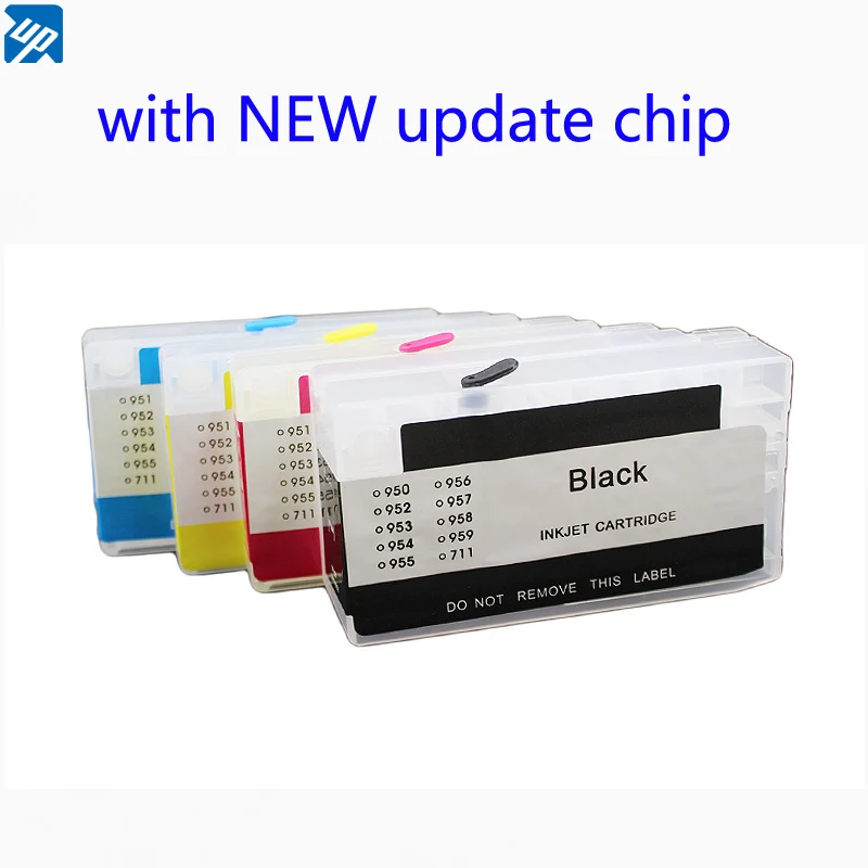 Пустой перезаправляемый чернильный картридж для принтера HP953 953 XL OfficeJet Pro 7720 8218 8718
