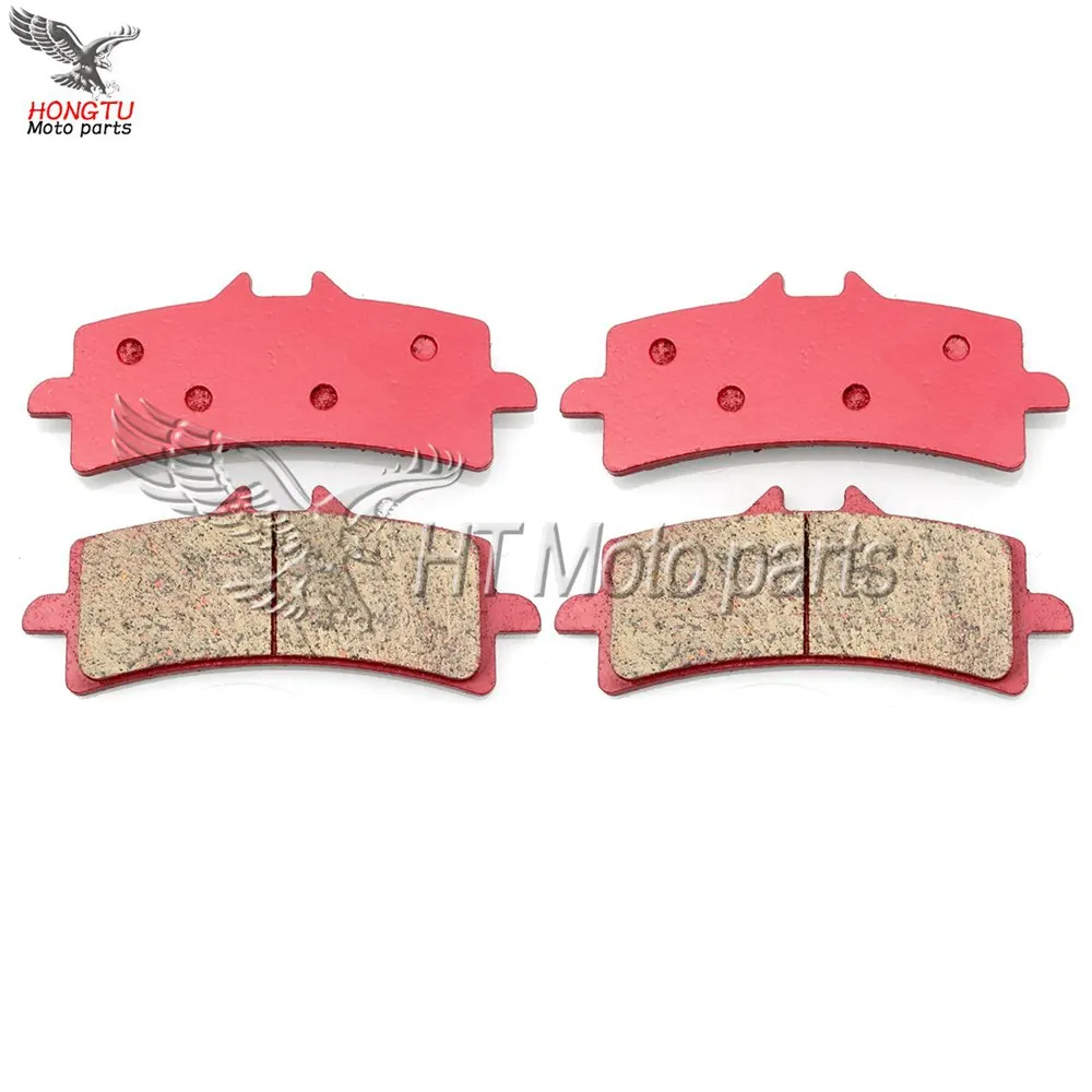 Front 2 Pair Motorcycle Ceramic Front Rear Brake Pads For Suzuki GSX-S GSXS 1000 GSXS1000 GSX-S1000 ABS 16 17 18 - Цвет: Front 2 Pair