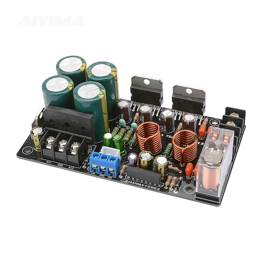Усилитель мощности AIYIMA RSN3502 аудиоплата 100Wx2 2 0 Hi-Fi стерео мини усилитель звука для