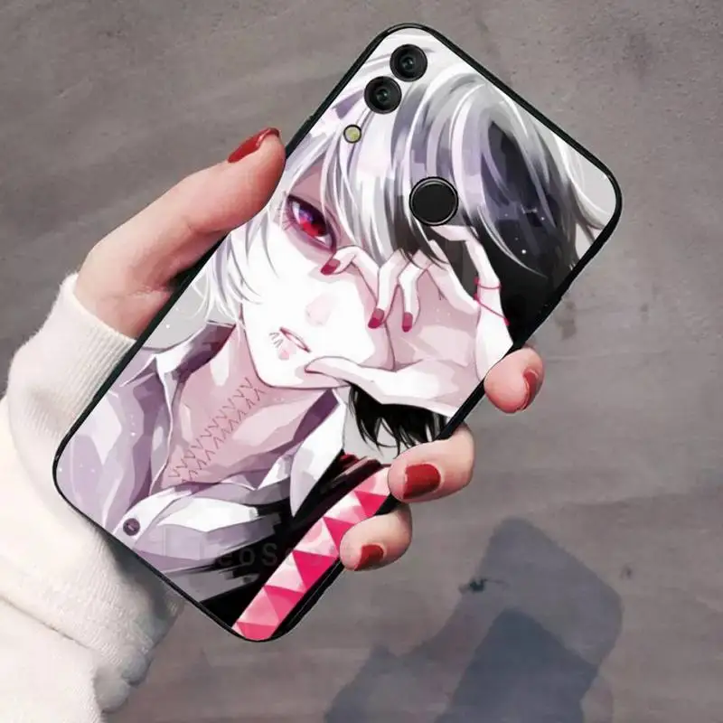 

Japanese Juzo Suzuya Tokyo Ghouls Phone Case For Huawei Y5 Y6 II Y7 Y9 PRIME 2018 2019 NOVA3E P20 PRO P10 Honor 10