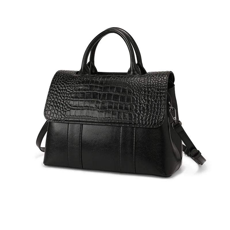 

Classic 100% Genuine Leather Bags Handbag Luxury Women Bags Whole Skin Designer Hand Bags Ladies Brand Shoulder Bag