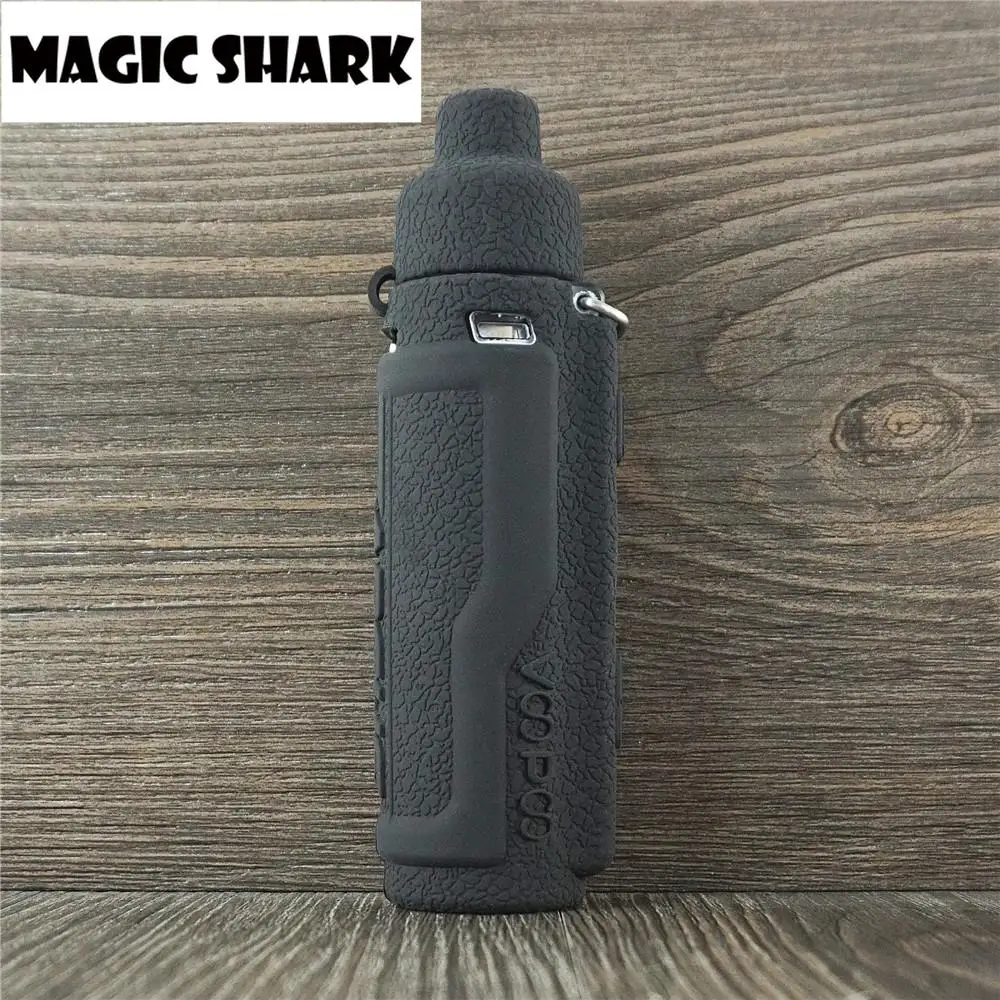 Силиконовый резиновый гелевый Чехол для Voopoo Argus Pro Kit текстурная сумка вейпа |