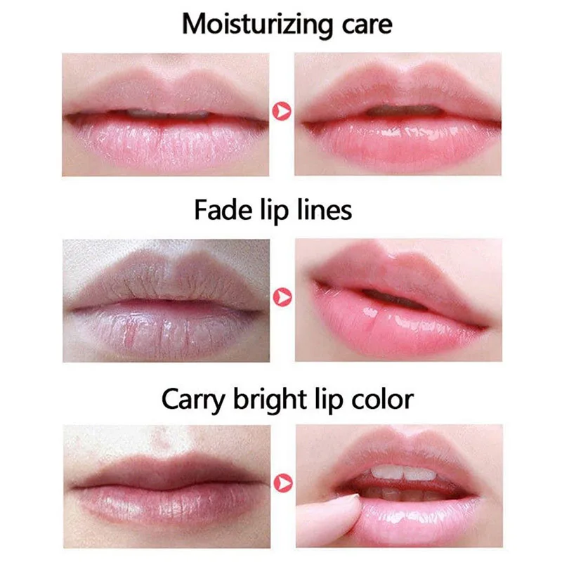 Moisturizing Lip Scrub Removal Horniness Crystal Clear Hydrated Science Exfoliating Gel Care TSLM2 |