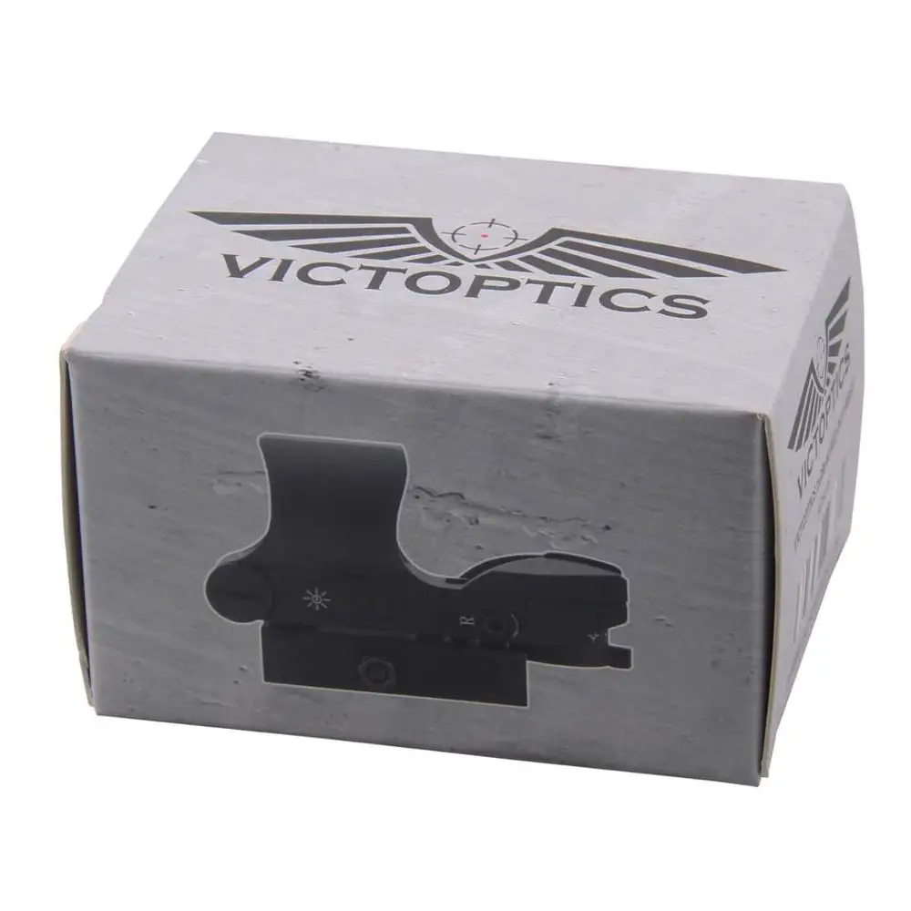 Прицел VictOptics RAG 1x28x40 Airsoft прицел для охоты с красной точкой Коллиматорный 21 мм