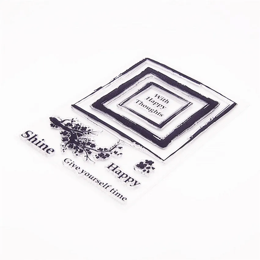 14*20 см фотопрозрачные прозрачные штампы/Силиконовые пломбы роликовые штампы для