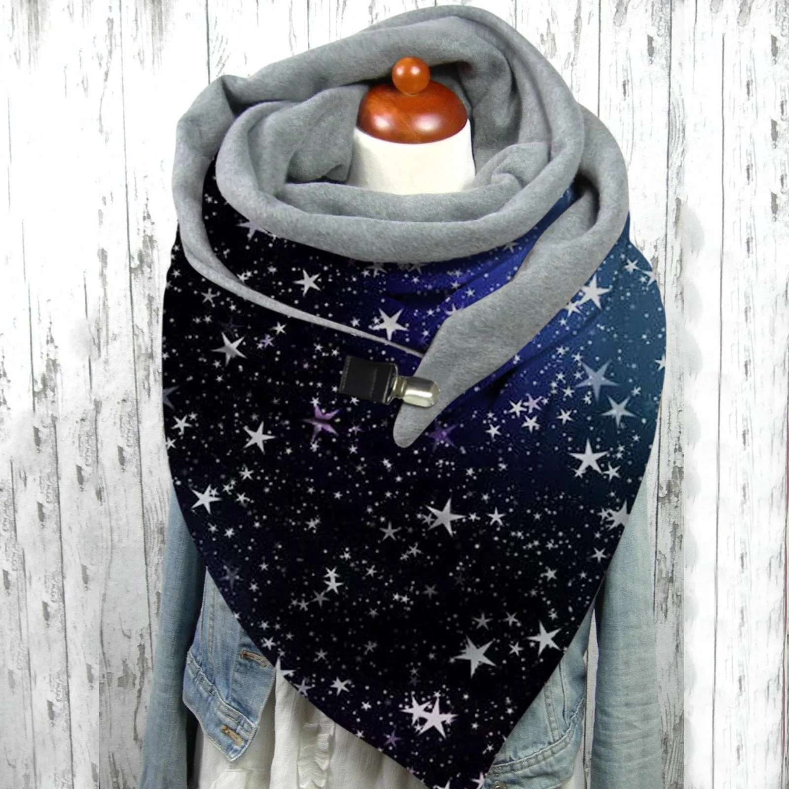 

Модный зимний женский шарф с принтом бабочки, мягкий шарф на пуговицах, повседневные теплые шарфы, шали, Многоцелевой платок, femme шарф