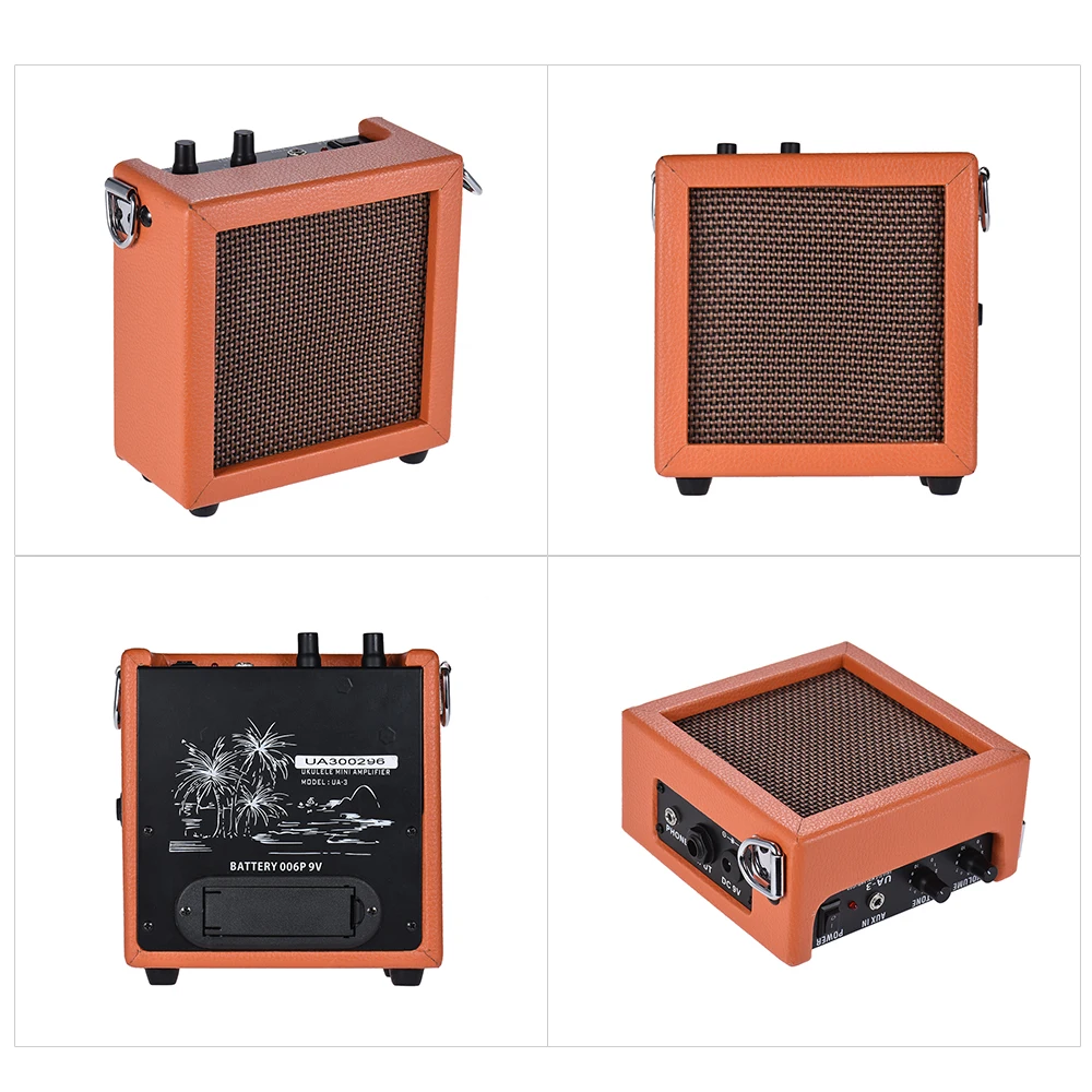 Лидер продаж новинка мини-гитарный бас укулеле усилитель уколеле динамик с