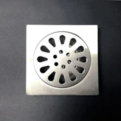 100mm floor drain LF66003 нержавеющая сталь Душ слив гараж пол душ Раковина пробка фильтр Ванна слив кухонная раковина слив сифон - Цвет: 100mm floor drain
