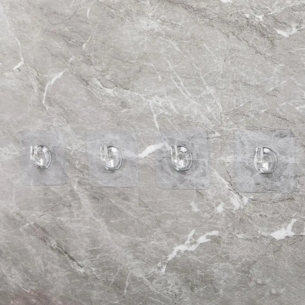 

Прозрачный крепкий самоклейкий кошелек, крючки для ключей, дверей, вешалка, аксессуары для кухни, ванной, для хранения, Wal Q0W5, 5 шт./компл.