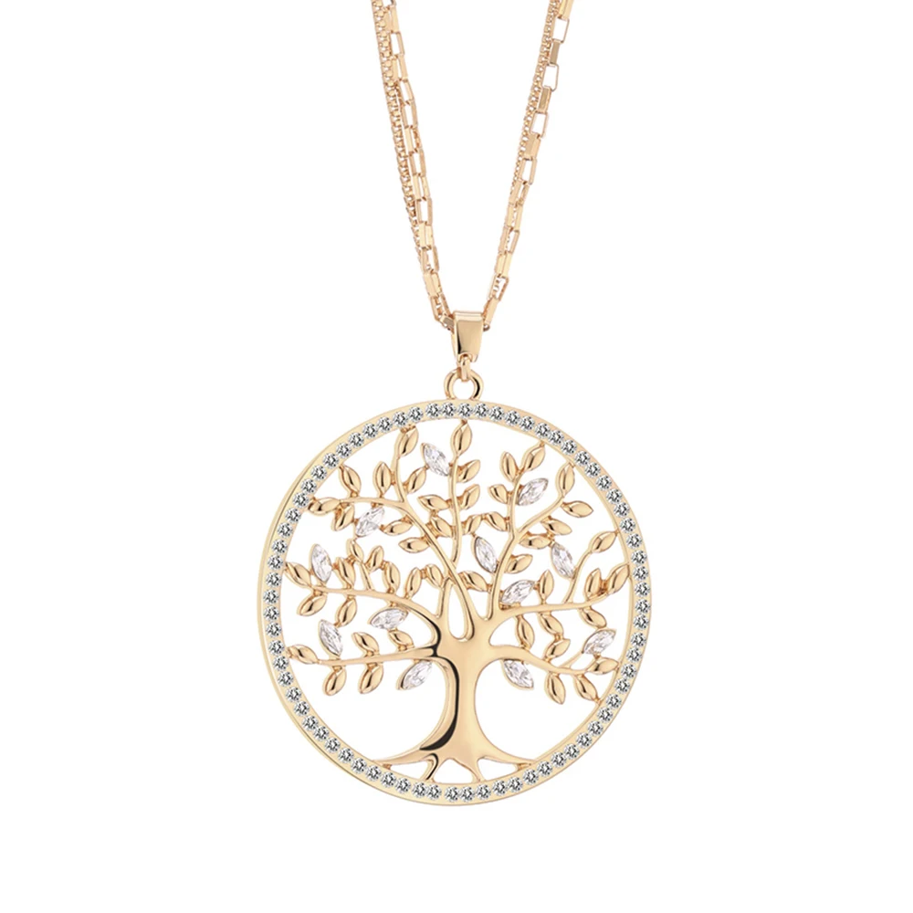Цепочка с подвеской Дерево жизни из нержавеющей стали | Украшения и аксессуары