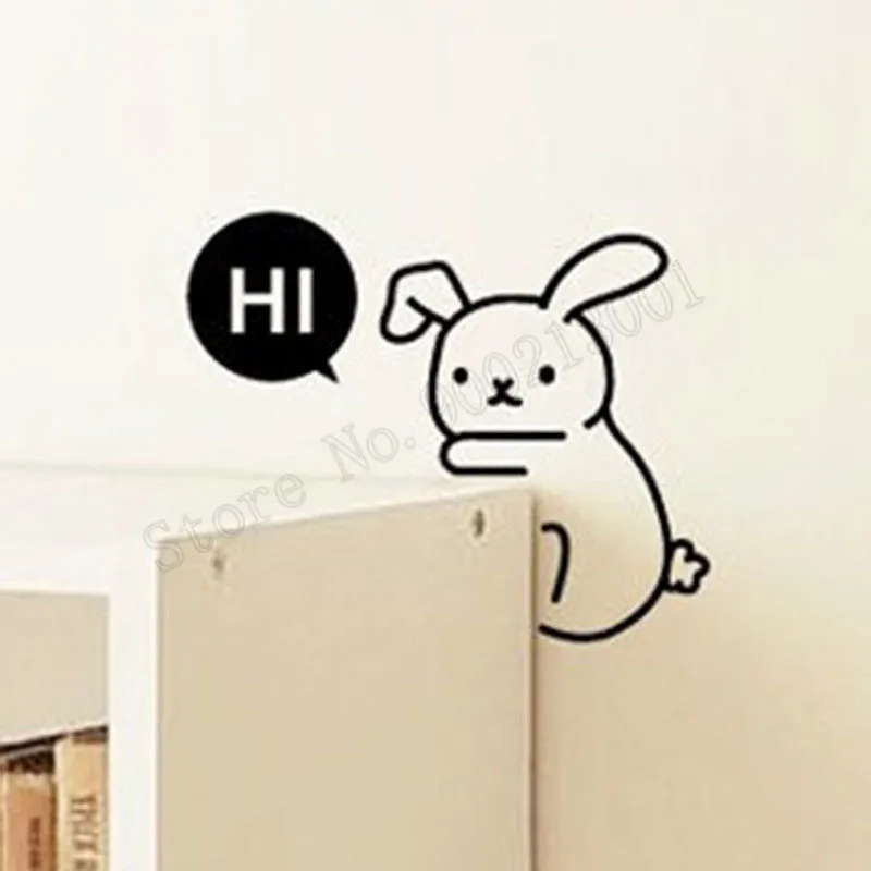 

Light Switch Cute Panda Rabbit And Monkey Wall Decoration For Kidsroom Poster Mural Vinyl Art Removeable Decals LY885