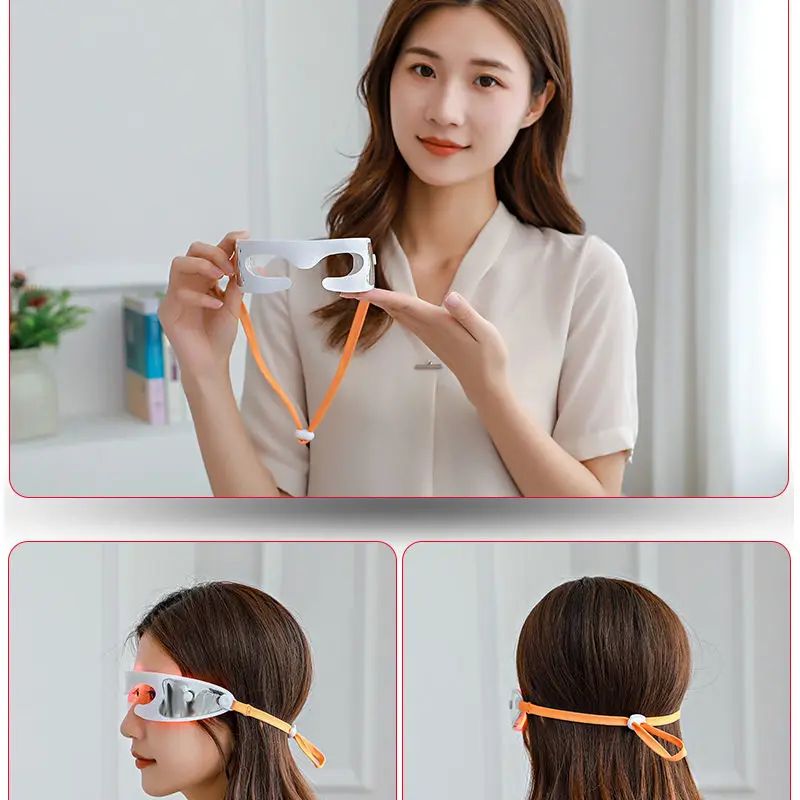 

Electric Vibration Eye Massager Eyes Fatigue Relief Relaxation EMS Micro-Current Heating Therapy Massage Tool for Eye Care