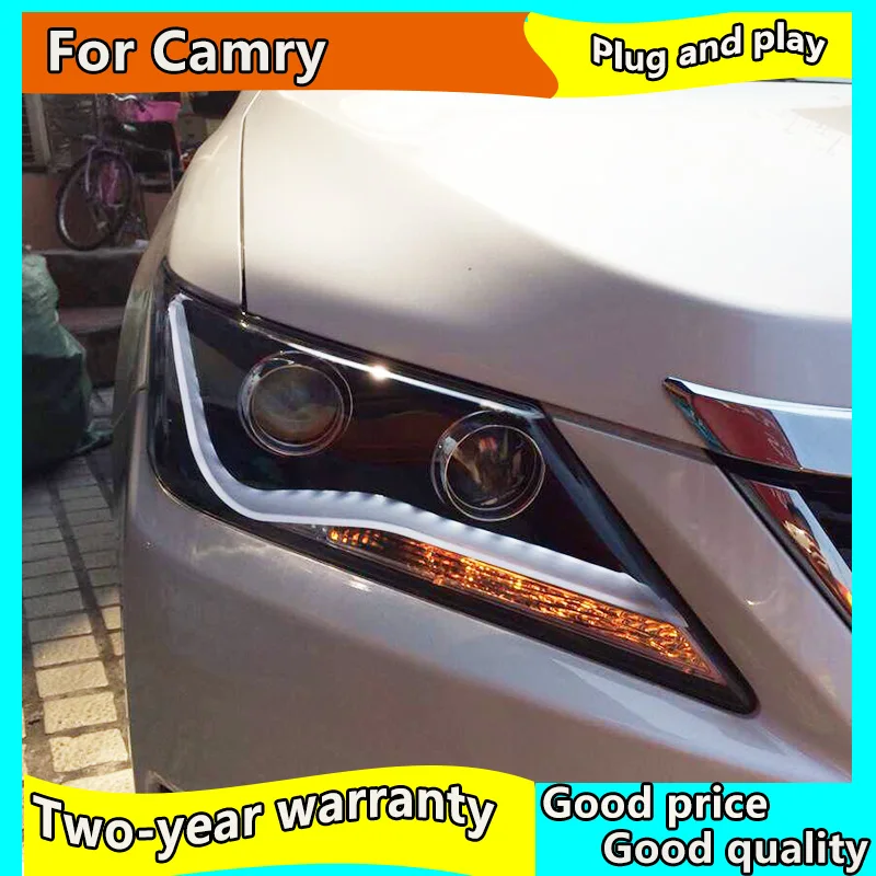 Автомобильный Стайлинг для Toyota 2012 2014 фара Camry светодиодная дальнего света camry LED DRL