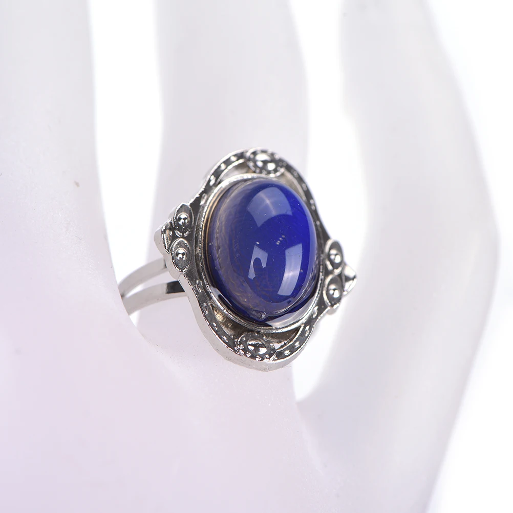 Регулируемое кольцо для настроения меняет цвет при ношении в соответствии с