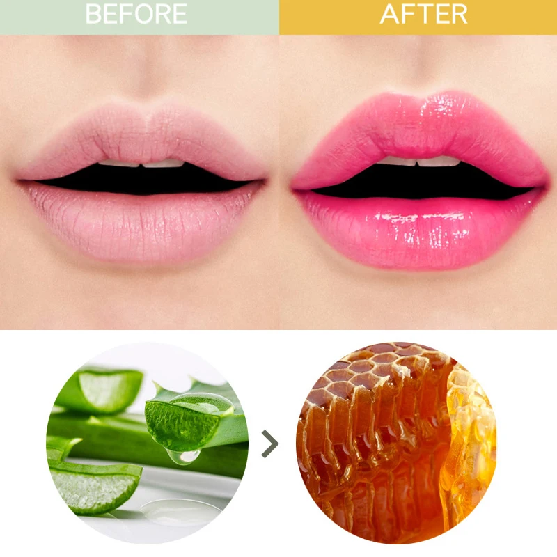 1 шт. увлажняющий бальзам для губ стойкая Натуральная губная помада с алоэ вера