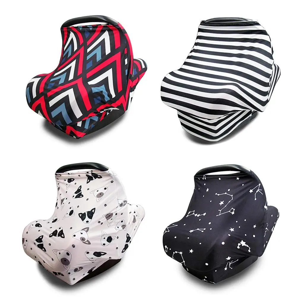 

Multifunctional Elastic Mother Outing Breastfeeding Privacy Cover Baby Feeding Nursing Towel Stroller Car Seat Cloth Scarf