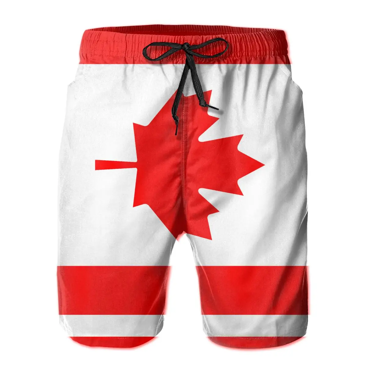 

Beach Breathable Quick Dry Cool R333 running Canada Flag Male Shorts