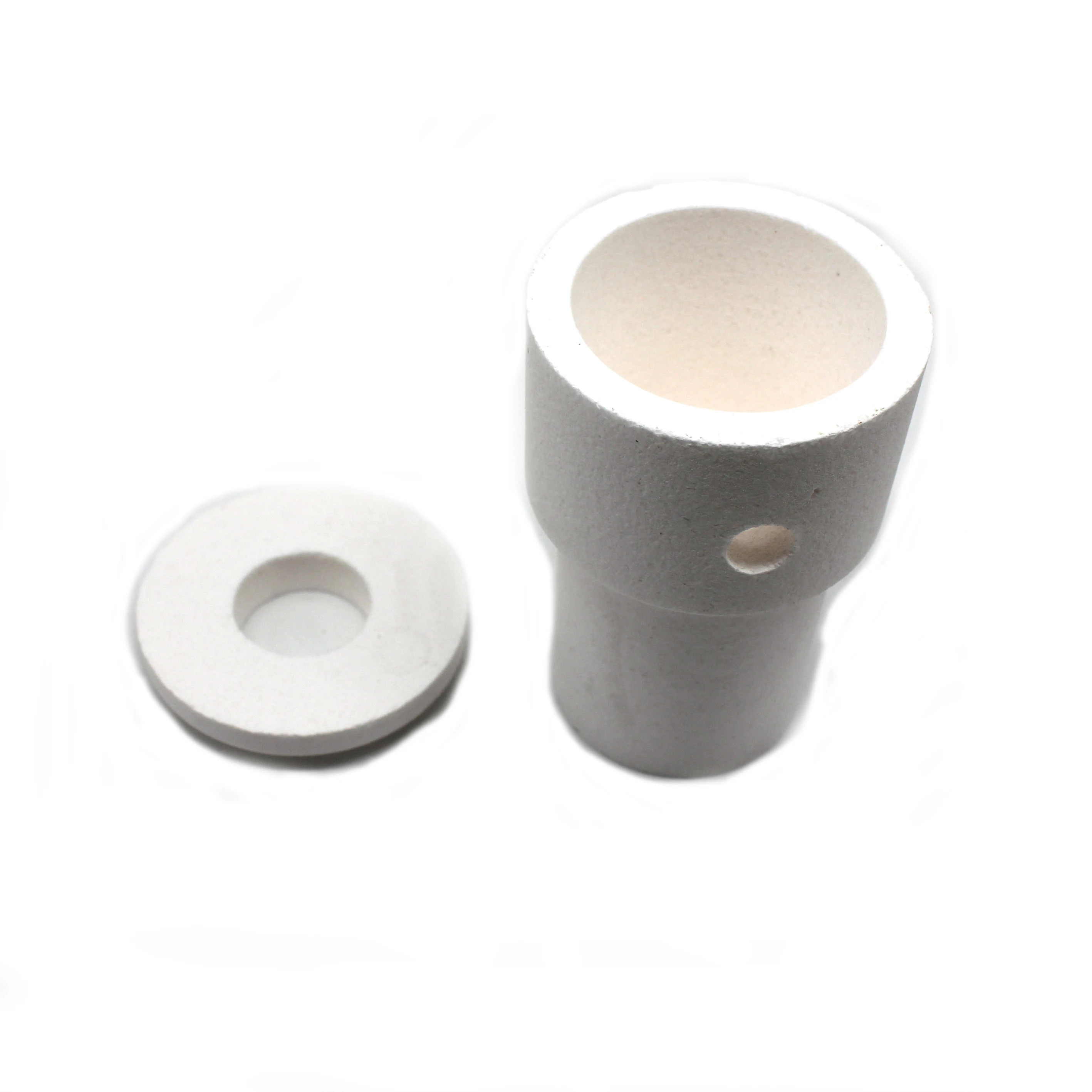 

Quartz Silica Melting Crucible High Temperature Gold Silver Platinum Melting Cup