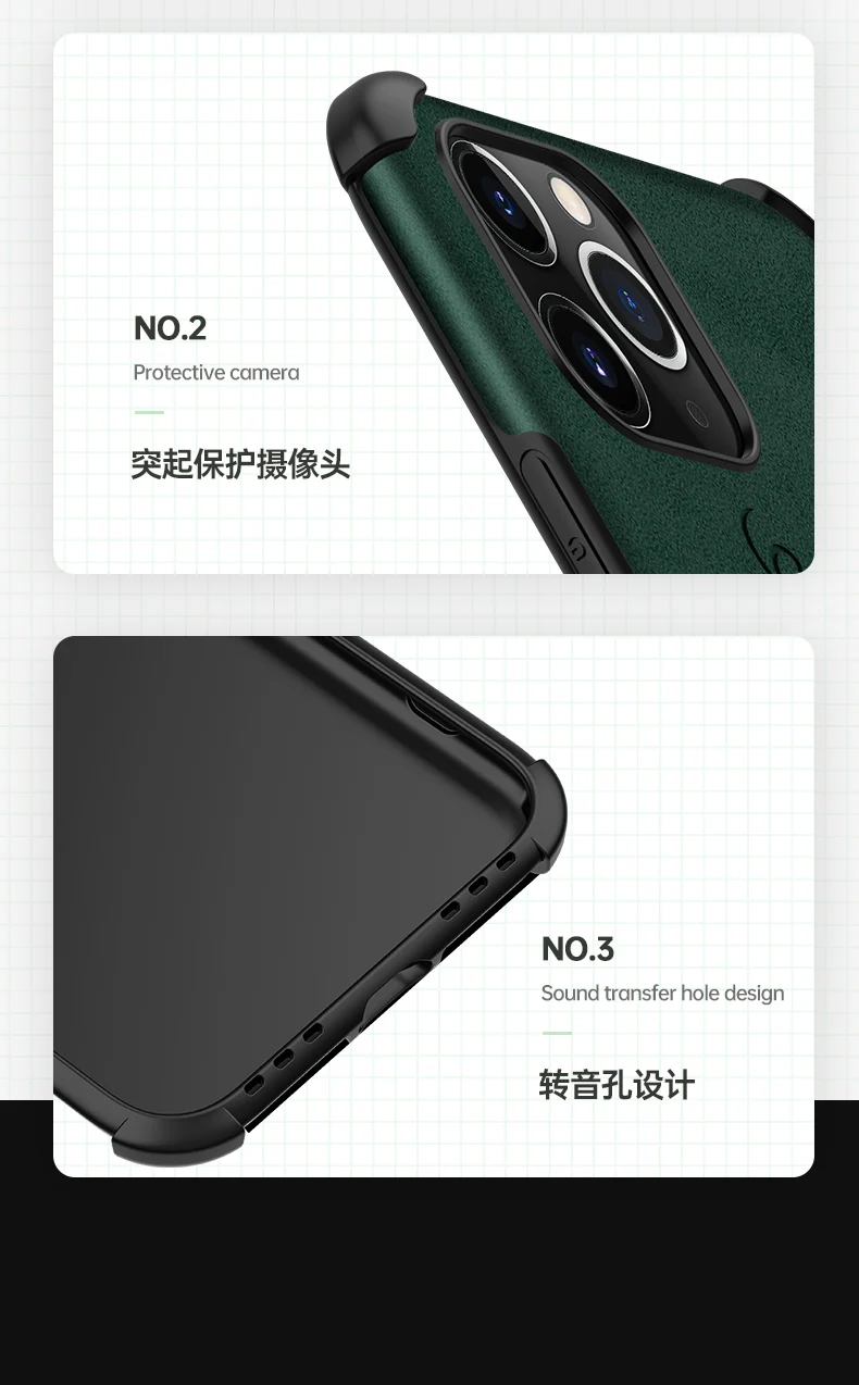 for apple iphone 11 pro max case soft siliconeleather pu deer shockproof back cover case for iphone xs max xr 6 6s 7 8 plus se free global shipping