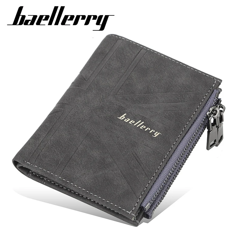 

Baellerry, новый мужской кошелек на молнии, мужские кошельки, новый дизайн, цена в долларах, лучший мужской тонкий кошелек с отделением для монет,...