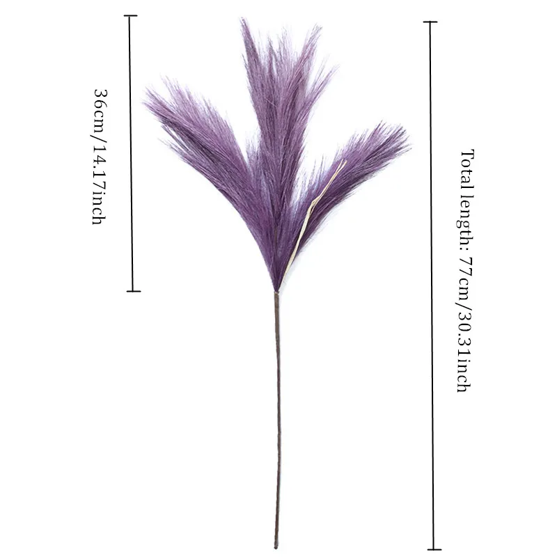Инс искусственный цветок композиция сажа трава зеленые растения Свадебный