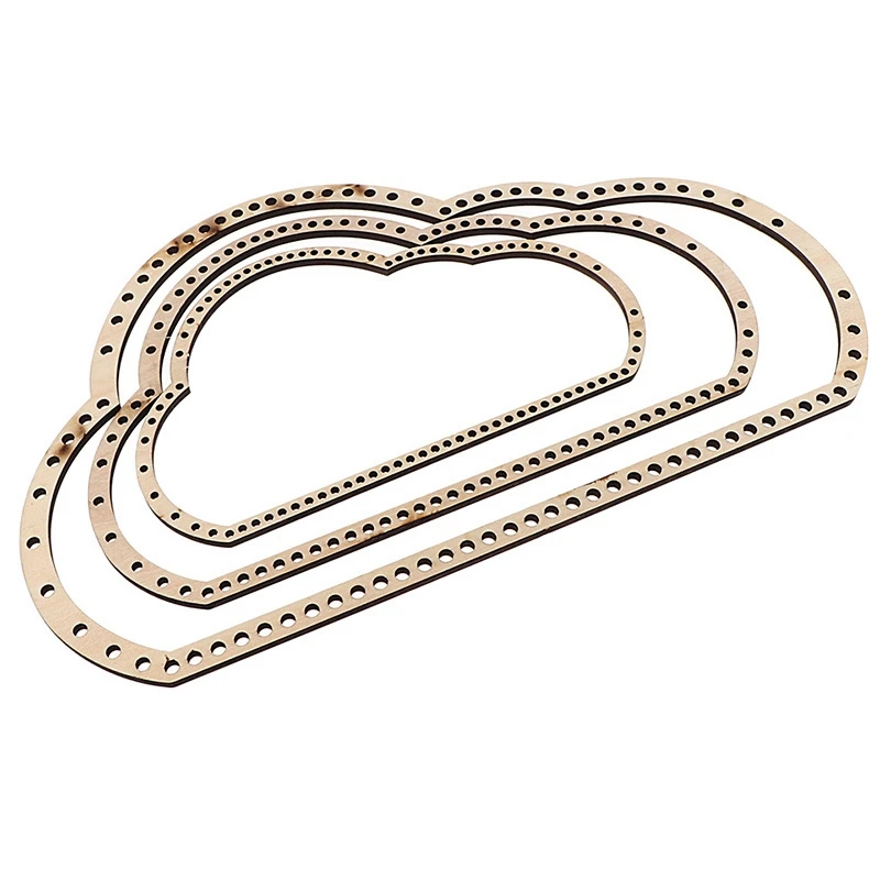 Новинка 3 шт. деревянный вязальный станок в форме облака рукоделие ручная вязка