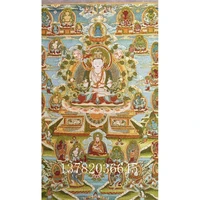 nepal tibet tangka silk hanging paintings worship tibetan buddha