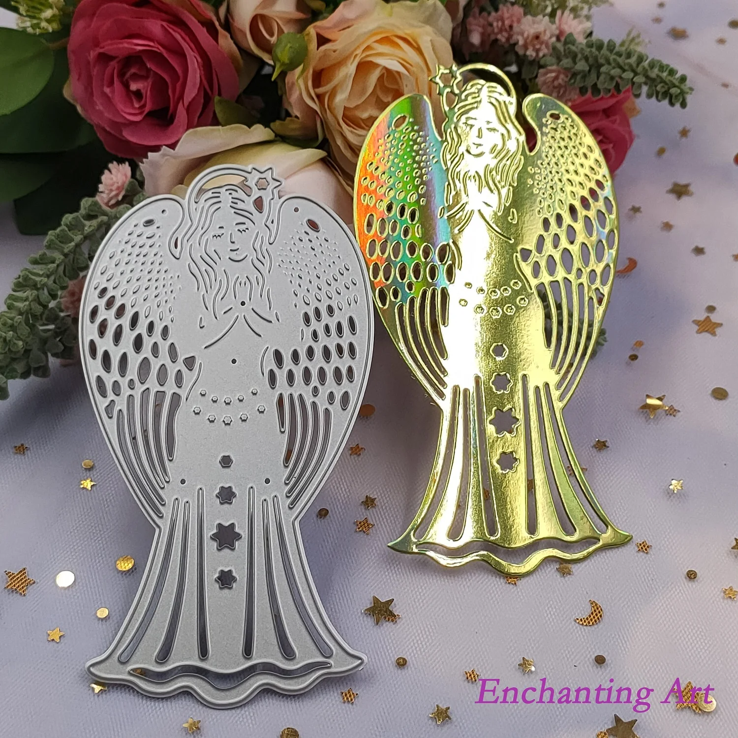 

Angel The Virgin Mary Metal Cutting Dies 2021 New Stencils for DIY Scrapbooking/Photo Album Decorative Embossing DIY Paper Cards