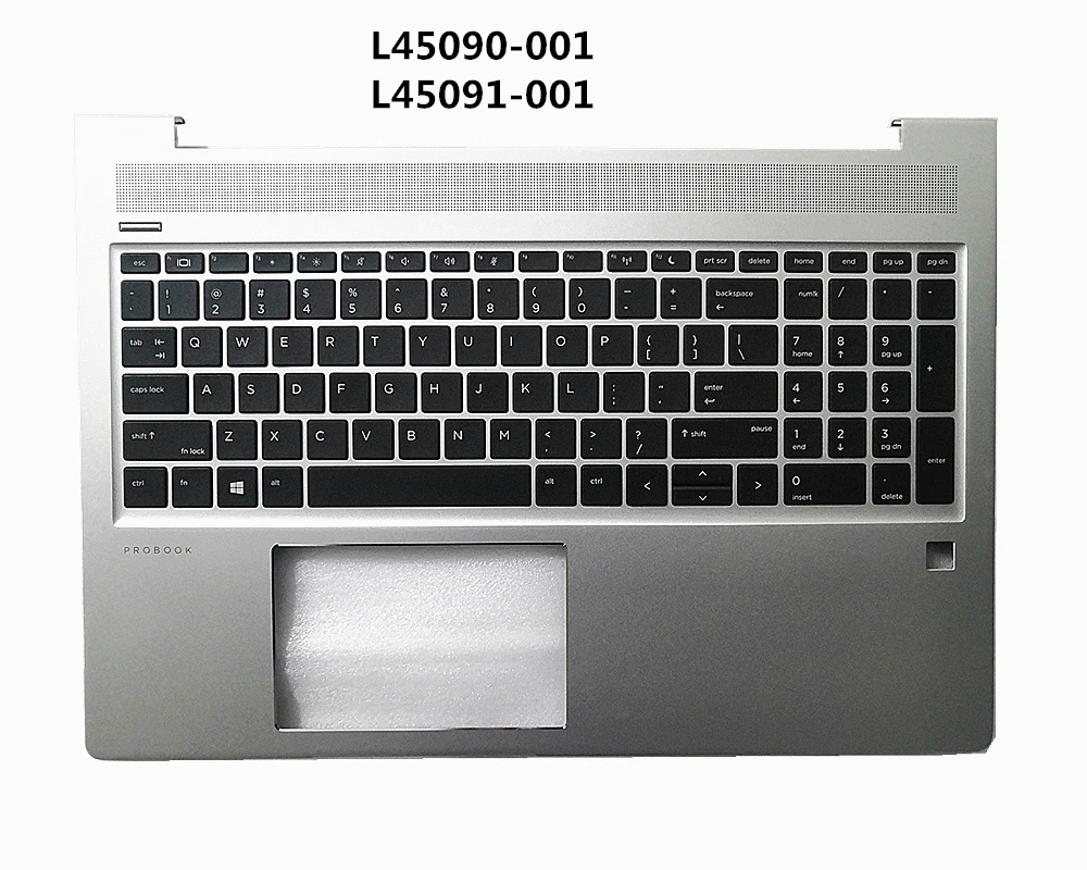 Online Funda Para Teclado Retroiluminado Para Ordenador Portátil, Cubierta Para HP Probook 450G6 455R 450 455 G6 ZHAN 66 Pro 15 G3 G2 L45090 L45091-001