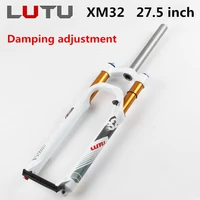 lutu damping adjustment 2627 529 inches mountain bike fork suspension disc brake gas front forks bicycle parts