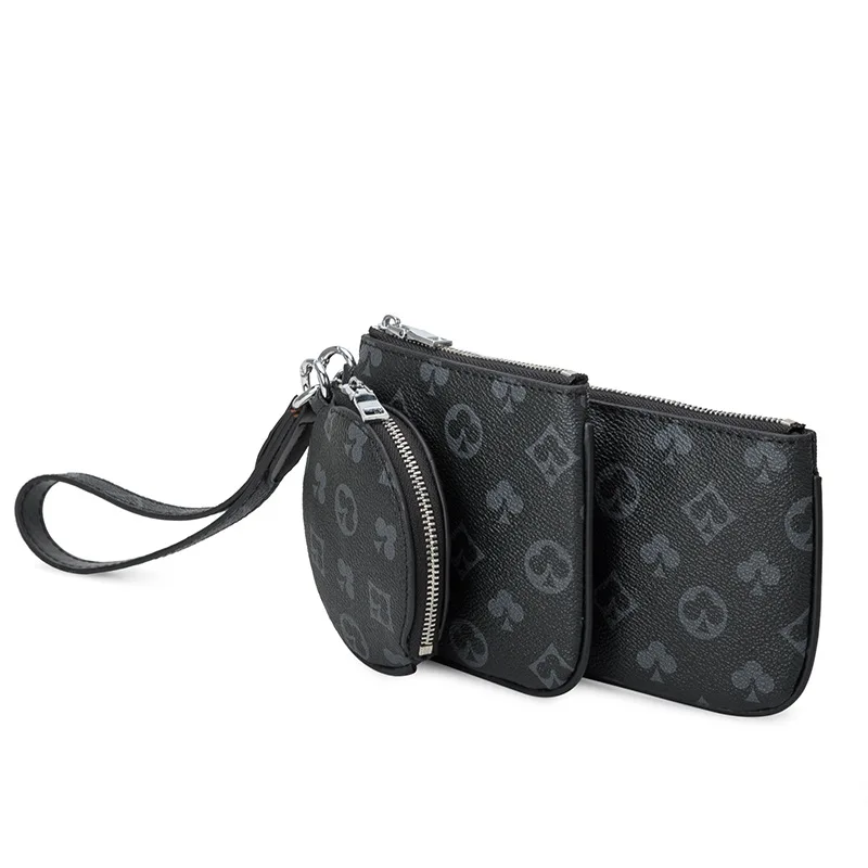 

2020 New Fashion Luxury brand Designer Women's Handbags 3-IN-1 Clutch Bag Evening Bag Cell Phone Bag Long Wallet Card Holder