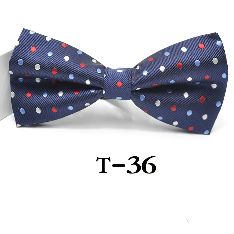 

Bowtie men formal Dot Stripe necktie boy Men's Fashion business wedding bow tie Male Dress Shirts krawatte legame gift 60colors