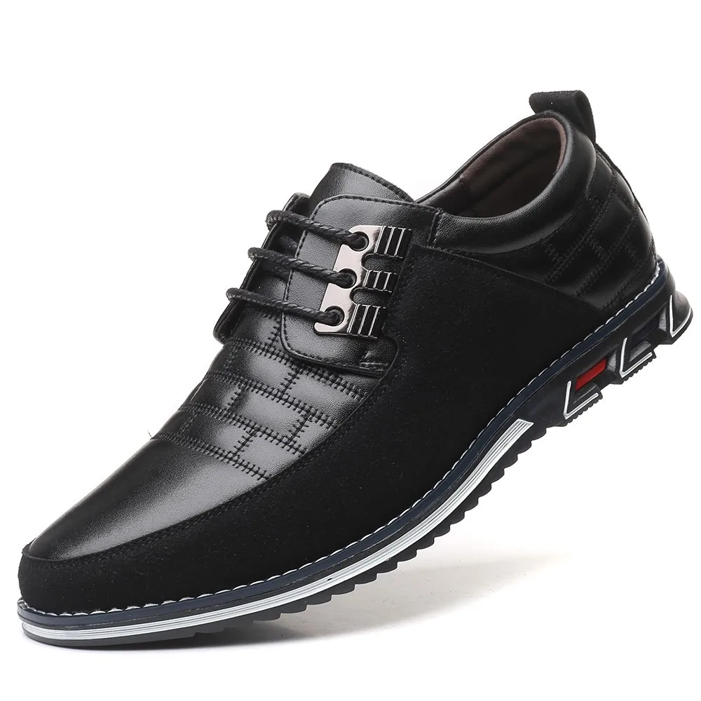 

Large Size Checkered Embroidery Business Casual Men's Shoes Manufacturers Trend New Lazy Shoes