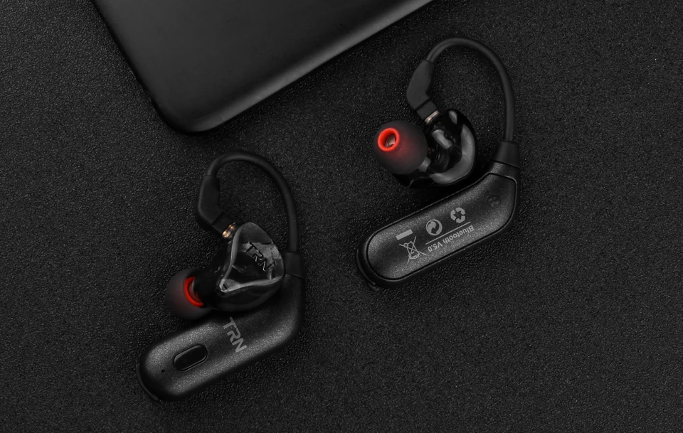 TRN BT20S APTX беспроводной Bluetooth 5,0 ушной крючок HIFI наушники 2PIN/MMCX разъем для X6/IM1/IM2/V80/v30 Revonext QT5/QT2