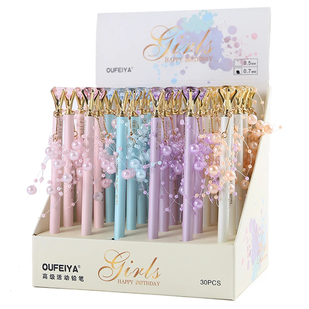 1 шт. креативная жемчужная подвеска 0 7 мм металлический механический карандаш