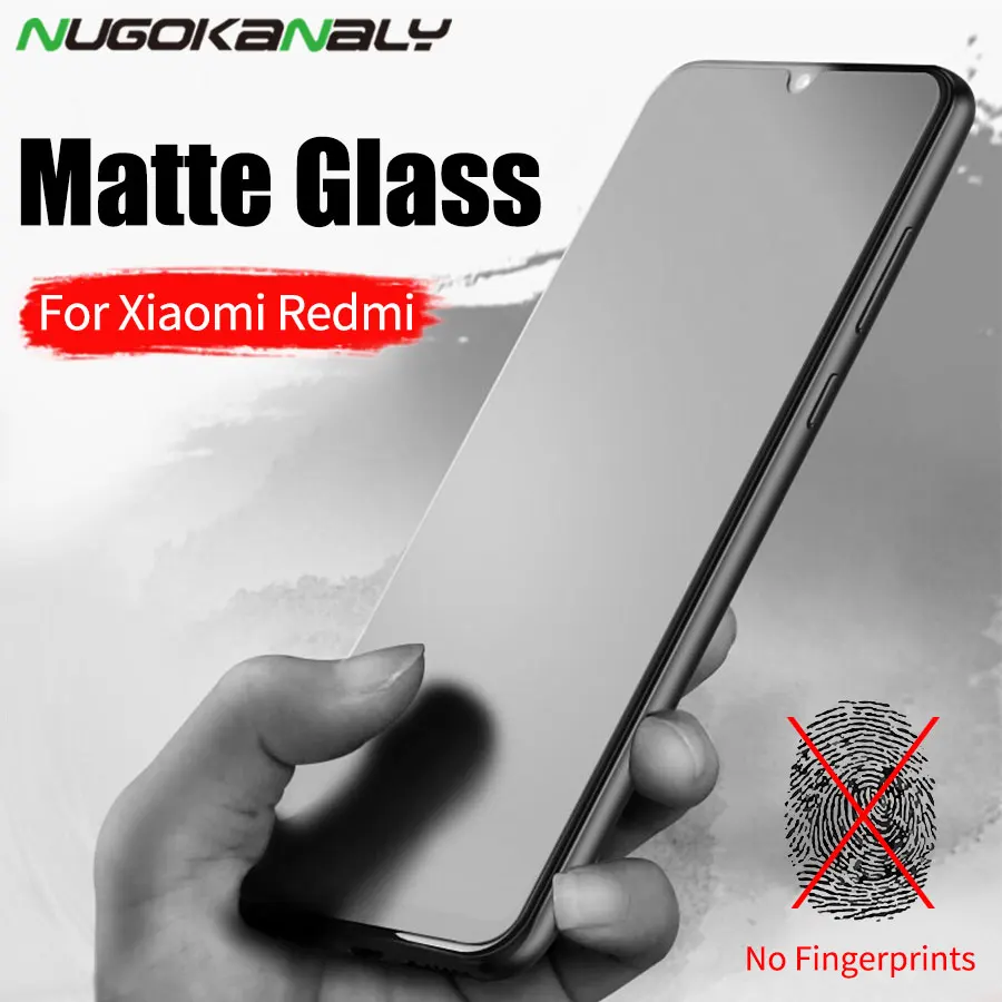 Матовое закаленное стекло для Xiaomi Redmi 7 6 6A Pro 5 5A Plus 4X Redmi Note 8 7 6 5 Pro 4 защита экрана от отпечатков пальцев