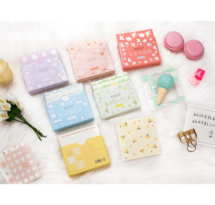 SIXONE 48 листов креативные декоративные карты сообщений Милая открытка практичная