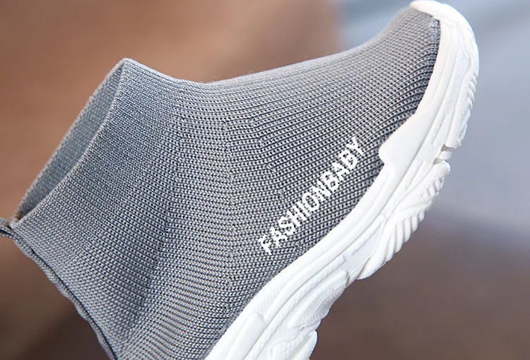 Осенняя детская обувь Дышащая Спортивная для мальчиков и девочек Детские