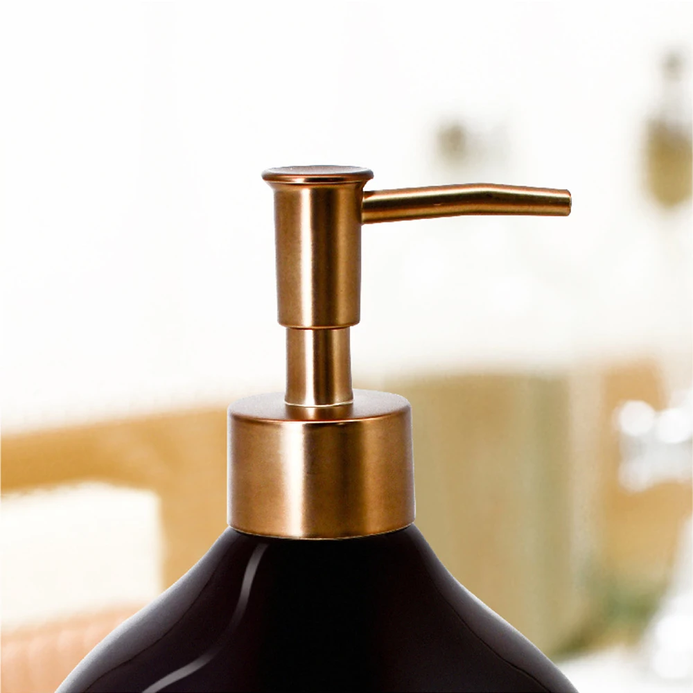 

High-end Liquid Soap Dispenser Pressure Nozzle Emulsion Bottle Bathroom Kitchen Hand Sanitizer Antiseptic Shampoo Dispenser Pump