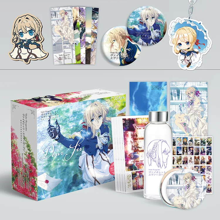 Hatsune Мику вокруг игрушка в подарочной упаковке в комплекте постер брелок открытки водяная Закладка чашка стикер для холодильника комикс ящик для хранения книг