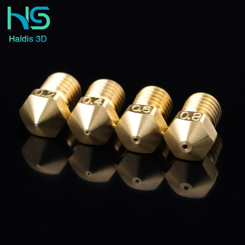 Haldis 1 шт. высококачественный Scherpe Nf V6 сопла для 3D принтера горячий E3D сопло Hotend bmg