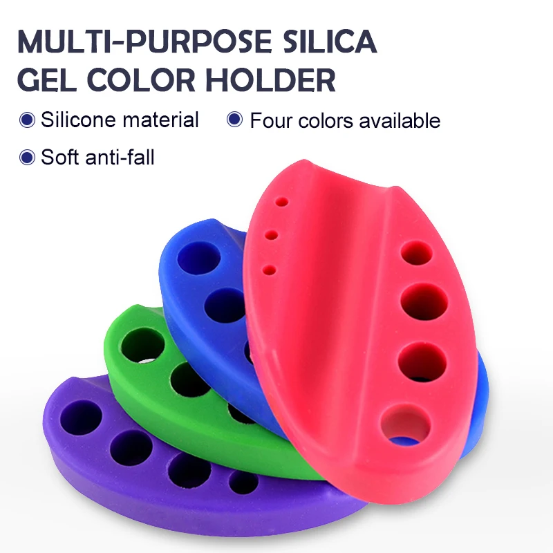 2 шт. Полуперманентная тату машина поддержка силиконовых цветных стаканчиков пму