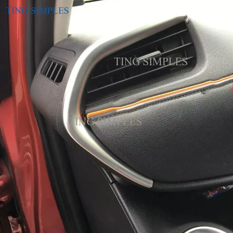 

Подлокотник для передней и передней двери Toyota Sienta, хромированные аксессуары из АБС-пластика 2016, 2017