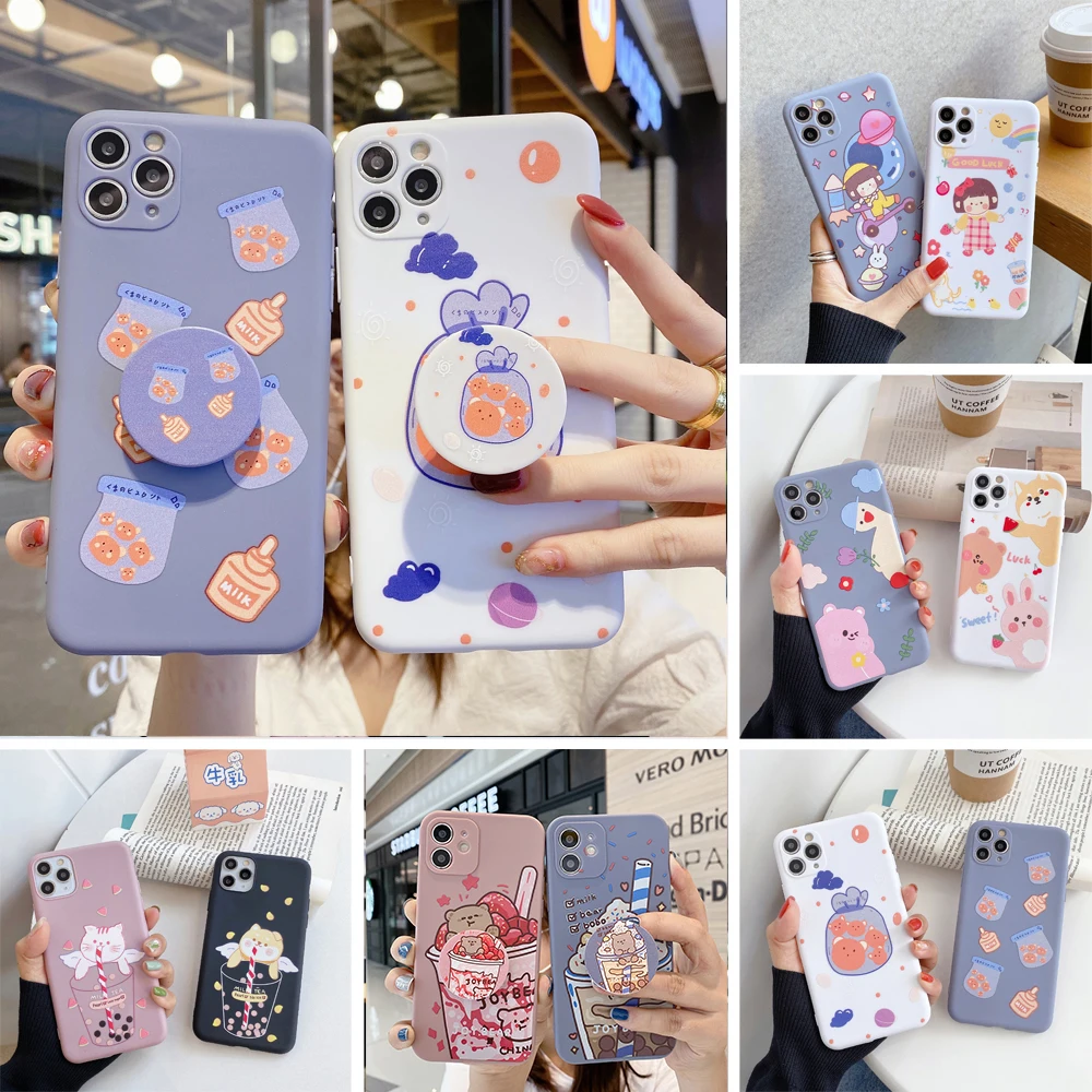 Роскошный милый мягкий силиконовый чехол для телефона с мультяшным котом OPPO A3S A3