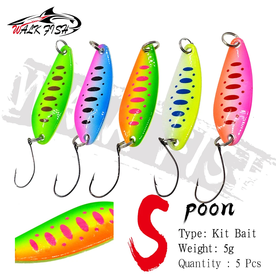 WALK FISH приманки для рыбной ловли 5 шт. | Спорт и развлечения