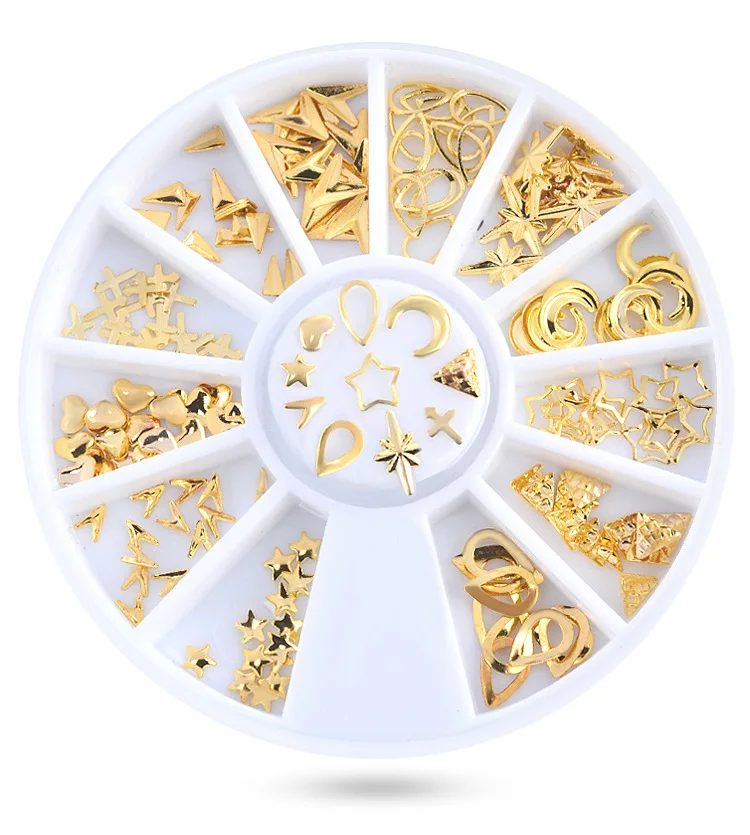 Декоративный камень для ногтей AB Цвет Стразы смешанного цвета неправильные