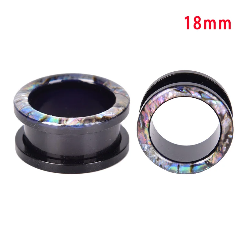 1 шт Новые тоннели пробки для уха двойные серьги ювелирные изделия | Украшения и