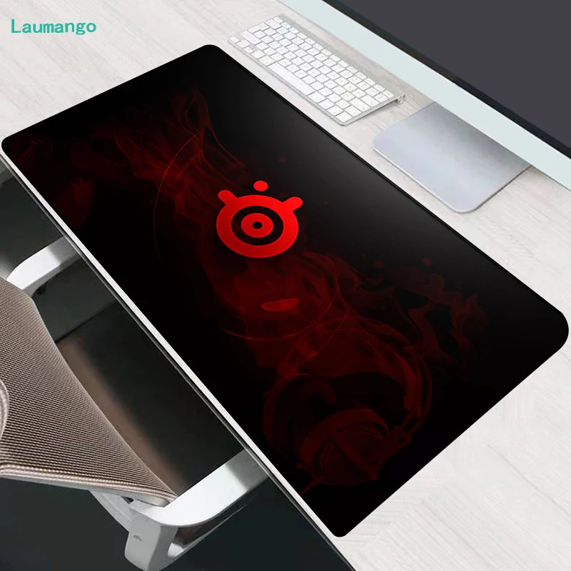 

SteelSeries Logo Large Mausepad Hot Pad Mouse Computer Mat Mousepad Company Pc Gamer Accessories Gaming Keyboard Carpet Anime Xl