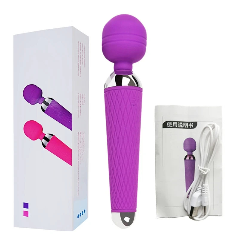 Персональный массажер 10 режимов вибрации портативный ручной перезаряжаемый